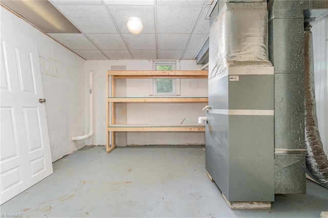 4104 Old Greensboro Rd, Winston-Salem, NC 27101 - basement with heating unit