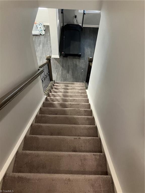 5304 Smoky Ridge Ln, Winston-Salem, NC 27127 - view of staircase