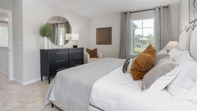 2124 Monk Dr, Haw River, NC 27258 - bedroom featuring light colored carpet and baseboards