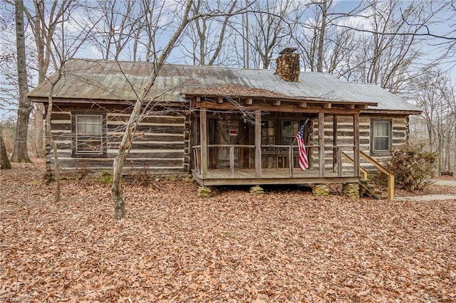 view of back of property