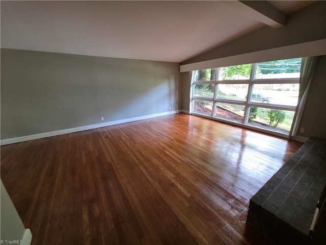 2841 Wesleyan Ln, Winston-Salem, NC 27106 - empty room featuring dark wood finished floors and baseboards