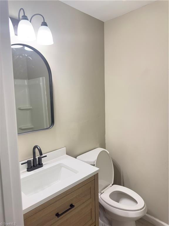 3109 Darden Rd Unit B, Greensboro, NC 27407 - bathroom with vanity and toilet