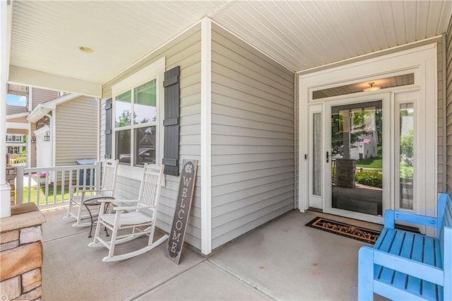 254 Kilbourne Dr, Advance, NC 27006 - property entrance with a porch