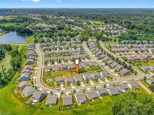 254 Kilbourne Dr, Advance, NC 27006 - view of property location featuring a large body of water and nearby suburban area