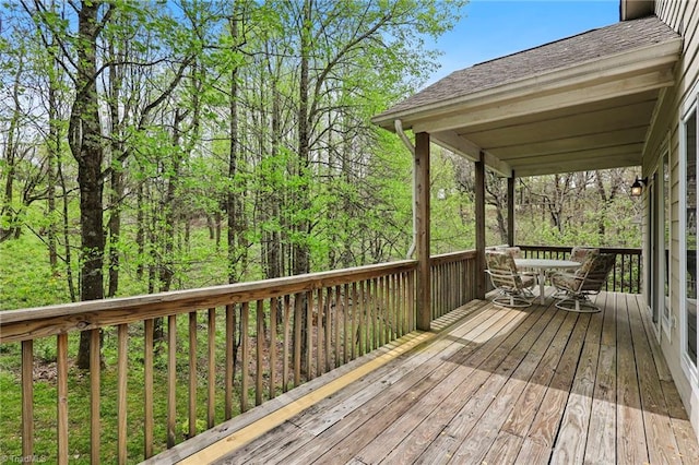 196 Evergreen Springs Ct Unit 602, Blowing Rock, NC 28605 - deck featuring outdoor dining space
