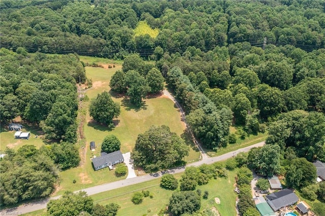 2765 Green Oaks Dr, Winston-Salem, NC 27107 - aerial view of property's location featuring a forest