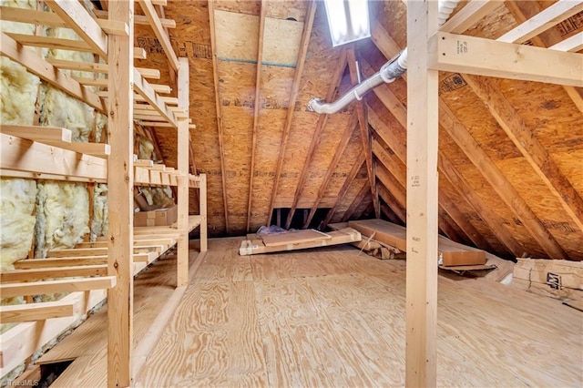 608 Greyrock Rd, Whitsett, NC 27377 - view of unfinished attic