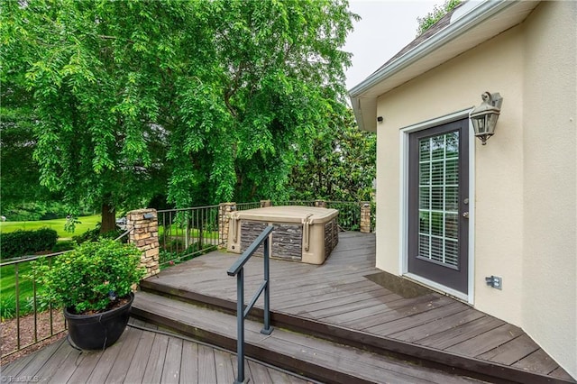 608 Greyrock Rd, Whitsett, NC 27377 - view of deck