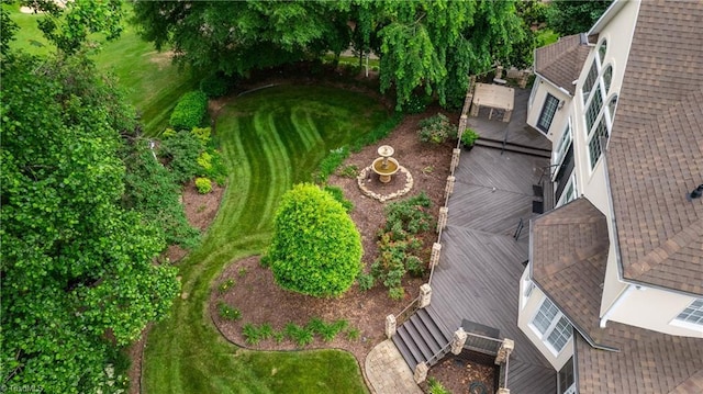 608 Greyrock Rd, Whitsett, NC 27377 - view from above of property