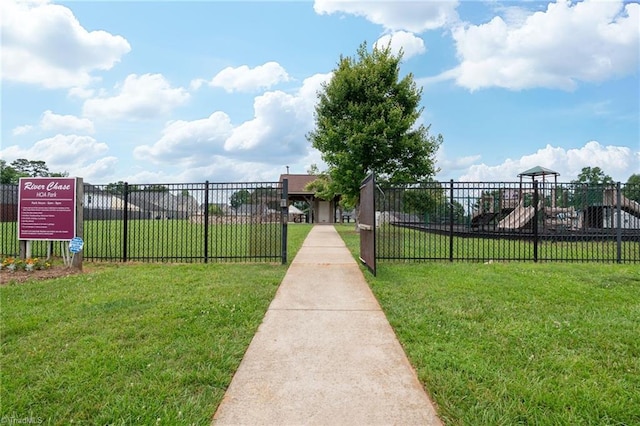 4385 Morning Ridge Ln, Winston-Salem, NC 27101 - view of community