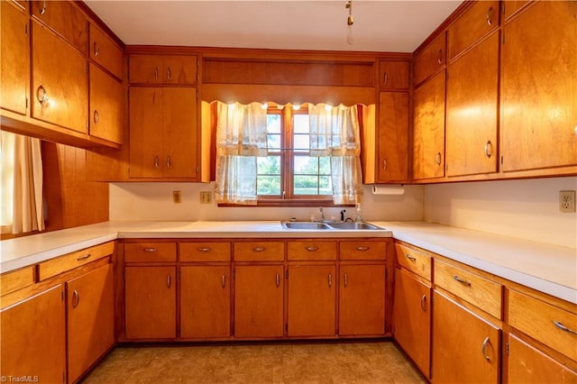 kitchen featuring sink