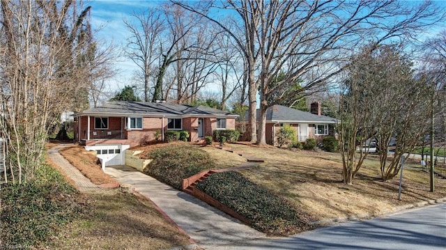 view of ranch-style house