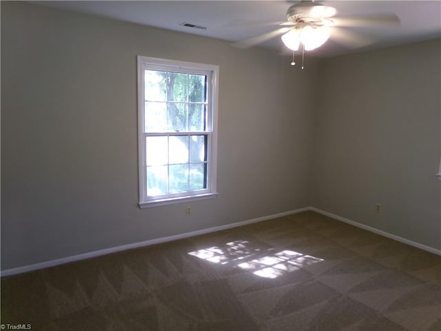203 Turkey Hill Dr, King, NC 27021 - carpeted spare room with a ceiling fan and baseboards