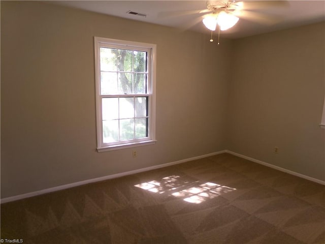 203 Turkey Hill Dr, King, NC 27021 - carpeted spare room with ceiling fan and baseboards