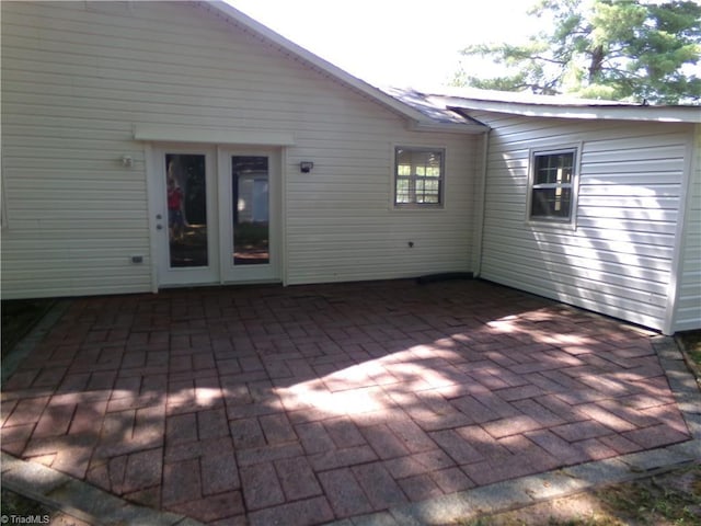 203 Turkey Hill Dr, King, NC 27021 - view of patio / terrace with french doors