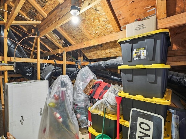 1659 Angus Ridge Dr, Kernersville, NC 27284 - view of unfinished attic