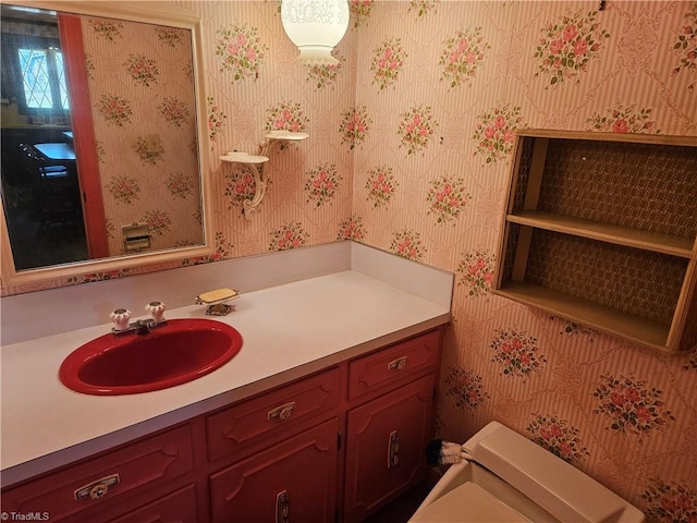 112 Balcony Ln, Mount Airy, NC 27030 - bathroom with vanity and toilet