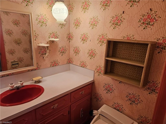 112 Balcony Ln, Mount Airy, NC 27030 - bathroom with vanity and toilet