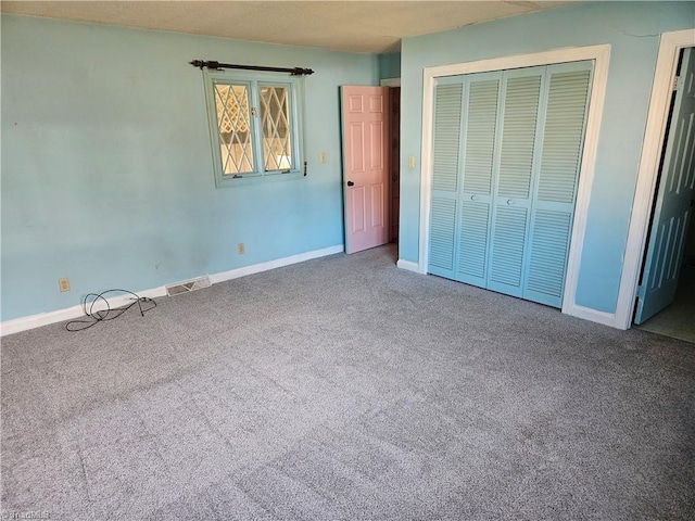 112 Balcony Ln, Mount Airy, NC 27030 - unfurnished bedroom featuring carpet flooring and a closet