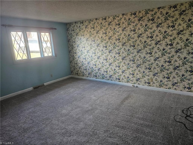 112 Balcony Ln, Mount Airy, NC 27030 - unfurnished room featuring carpet flooring and a textured ceiling