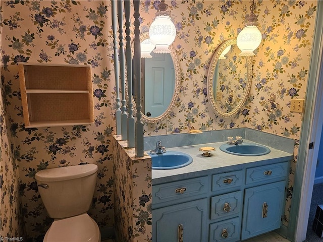 112 Balcony Ln, Mount Airy, NC 27030 - bathroom featuring vanity and toilet