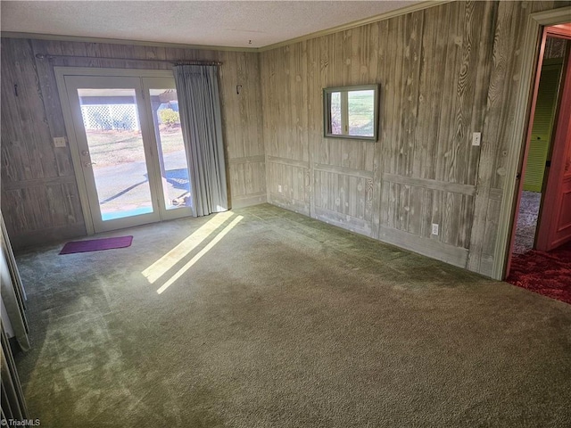 112 Balcony Ln, Mount Airy, NC 27030 - unfurnished room featuring carpet floors and a textured ceiling