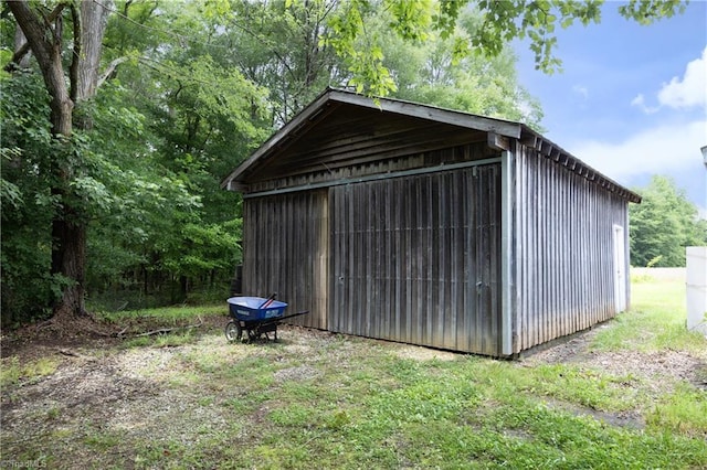 4345 Mcintyre Rd, Gibsonville, NC 27249 - view of pole building