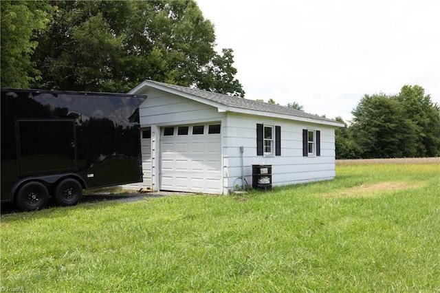 4345 Mcintyre Rd, Gibsonville, NC 27249 - view of garage
