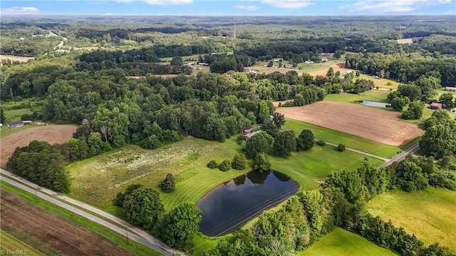 4345 Mcintyre Rd, Gibsonville, NC 27249 - bird's eye view of a large body of water and a forest