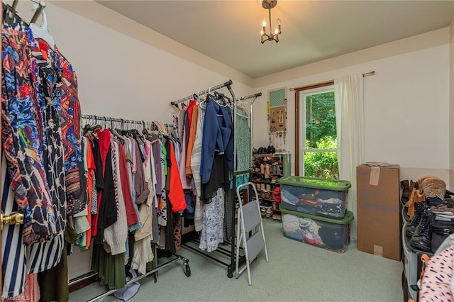 250 Oakmont Ter, Lexington, NC 27295 - walk in closet with carpet flooring