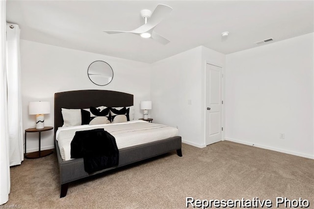 6926 Baler Way Unit 19, Thomasville, NC 27360 - bedroom featuring carpet floors and ceiling fan