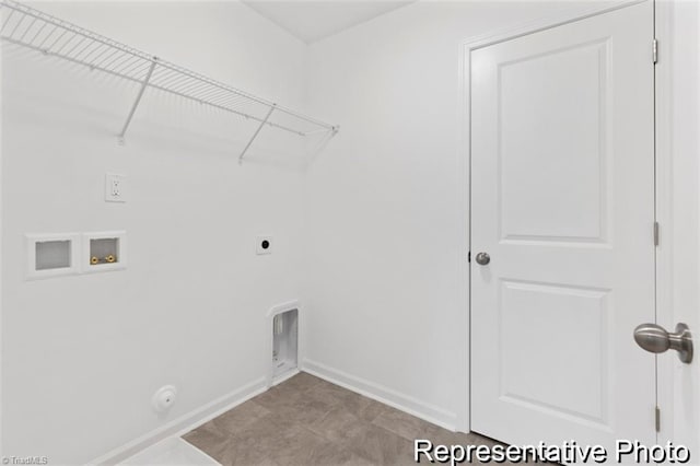 6926 Baler Way Unit 19, Thomasville, NC 27360 - laundry room featuring washer hookup, electric dryer hookup, and hookup for a gas dryer