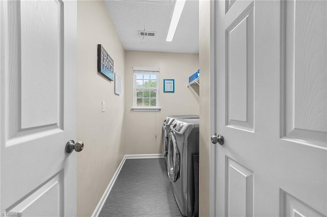 6416 Rock Springs Rd, Greensboro, NC 27410 - washroom with separate washer and dryer and baseboards