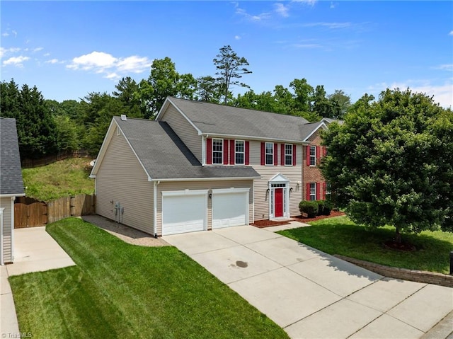 6416 Rock Springs Rd, Greensboro, NC 27410 - colonial-style house with driveway