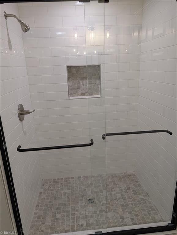 bathroom with walk in shower