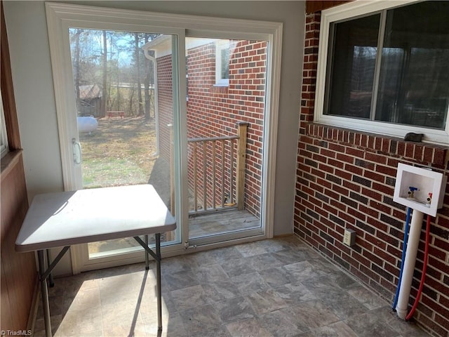 sunroom / solarium with plenty of natural light