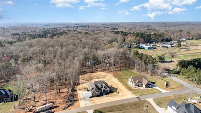 7621 Pemberley Dr, Oak Ridge, NC 27310 - bird's eye view with a view of trees