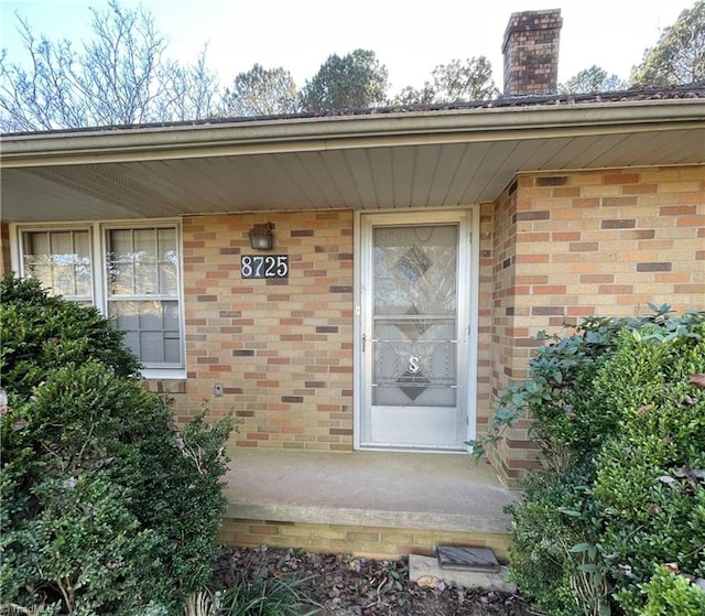 view of property entrance