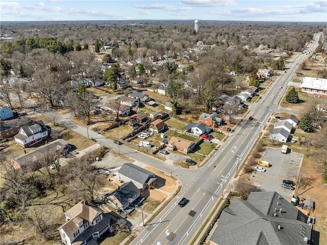 birds eye view of property featuring a residential view