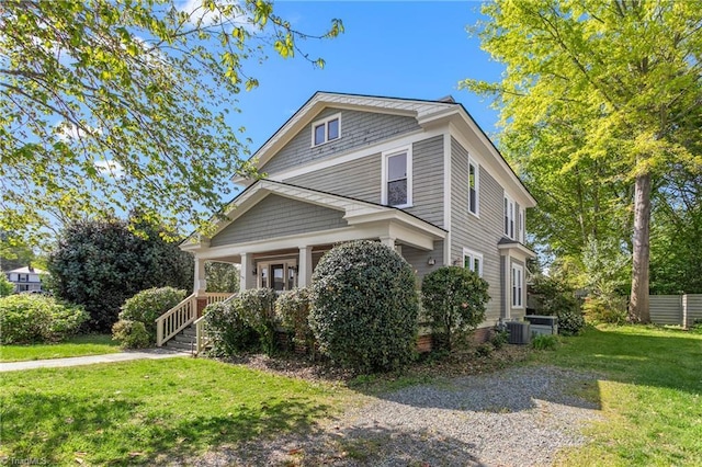 104 E Wilson St, Mebane, NC 27302 - view of front of property featuring a porch