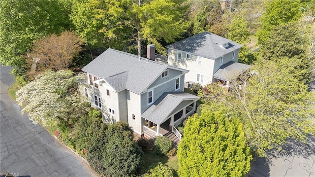 104 E Wilson St, Mebane, NC 27302 - view from above of property