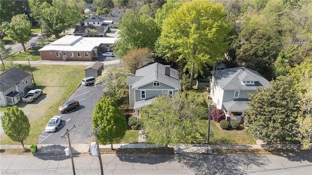104 E Wilson St, Mebane, NC 27302 - aerial view of residential area