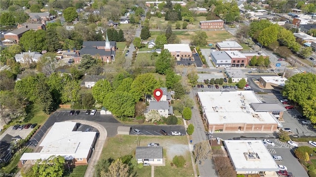 104 E Wilson St, Mebane, NC 27302 - aerial view of property's location