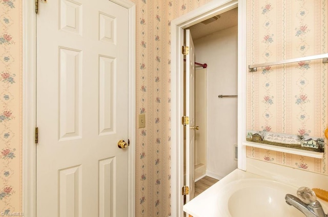 bathroom with sink