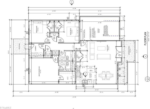 3145 Chapel St, Walkertown, NC 27051 - view of home floor plan