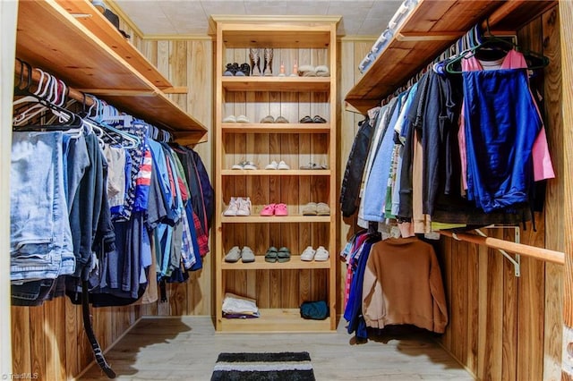 3412 Smithtown Rd, East Bend, NC 27018 - walk in closet with wood finished floors