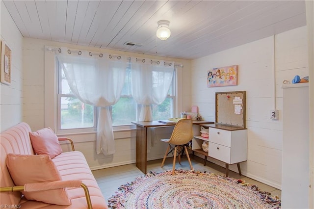 3412 Smithtown Rd, East Bend, NC 27018 - office space featuring wood ceiling