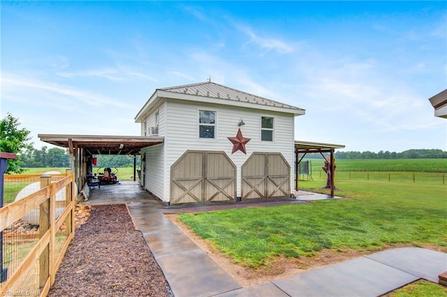 3412 Smithtown Rd, East Bend, NC 27018 - view of barn
