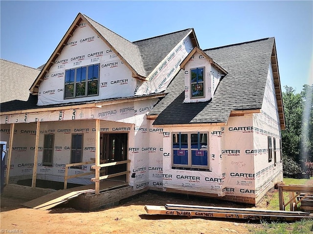 view of property under construction