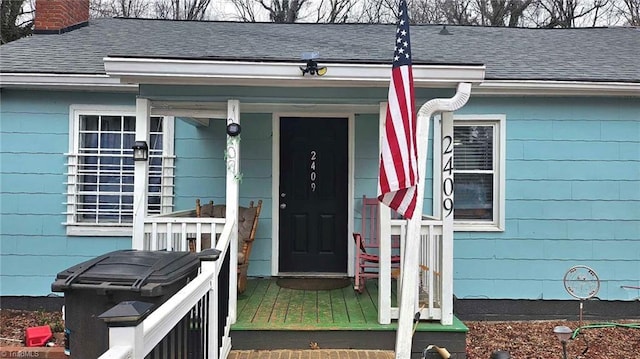 view of property entrance